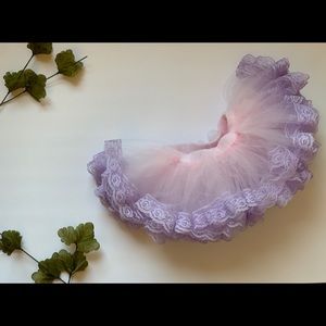Extra-Full Trimmed Tutu with Sewn Waistband